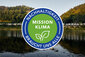 Logo Mission Klima auf Hintergrund
