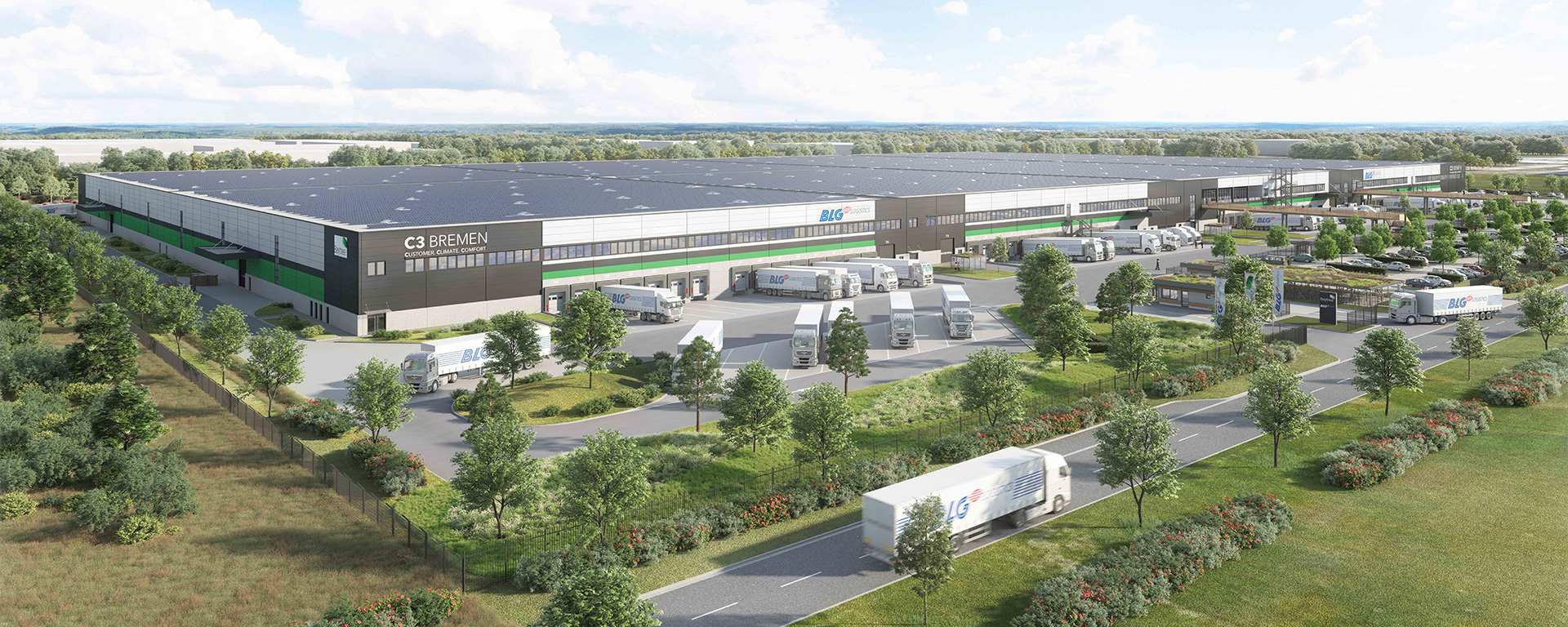 C3 Bremen: Green logistics center also a model for future projects