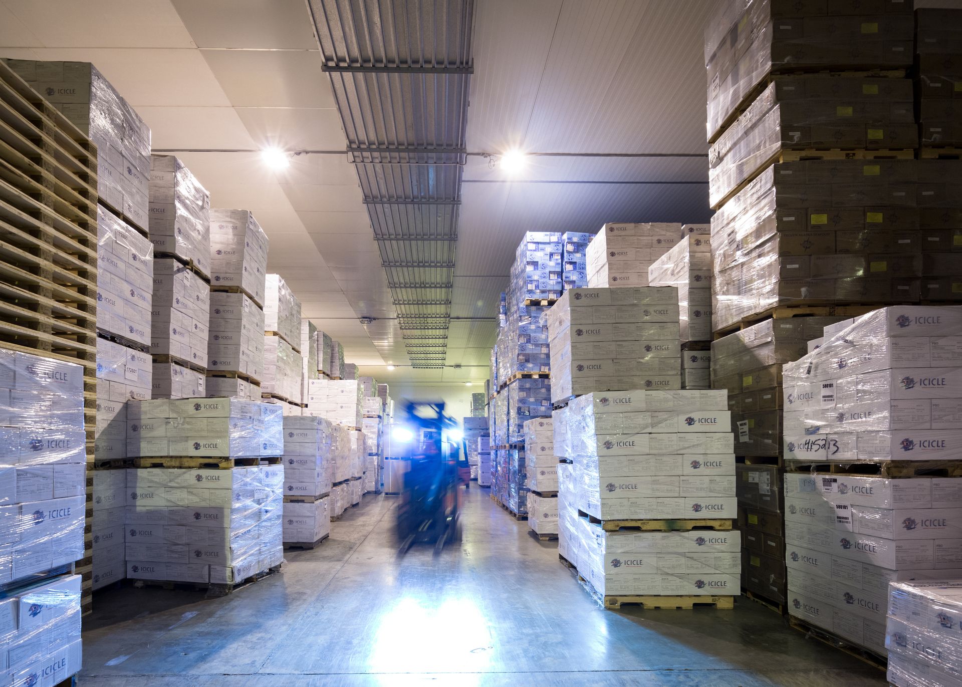 [Translate to Englisch:] 27.000 Palettenstellplätze für die Kühllogistik von Kloosterboer BLG Coldstore