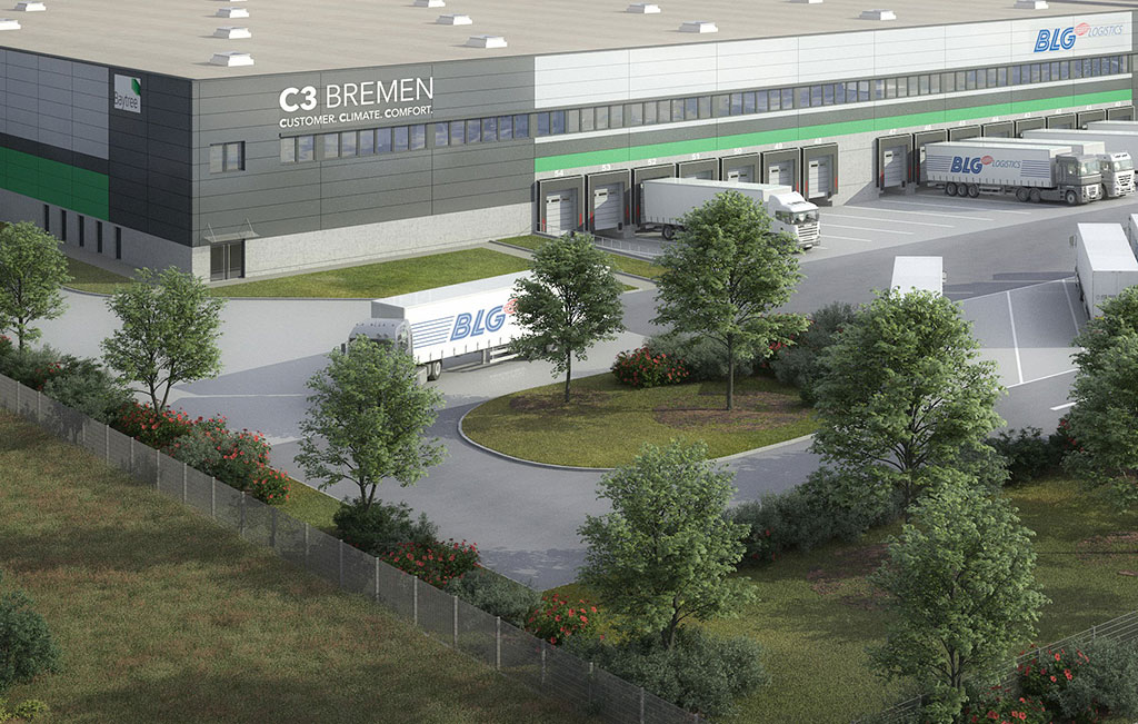BLG LOGISTICS LKWs in Bremen